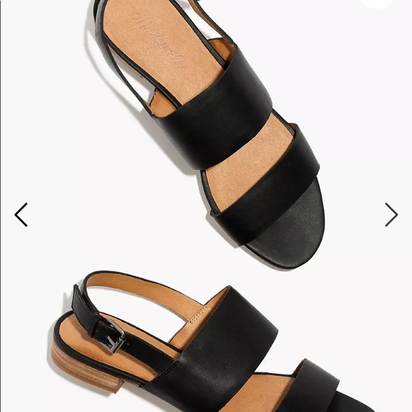 Madewell Shoes - Madewell Elena Slingback Sandal Black